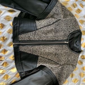 Bebe Faux Leather Jacket